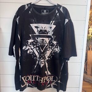 Vintage 1991 Southpole men’s Black Size Graphic T-Shirt Sz 4XL